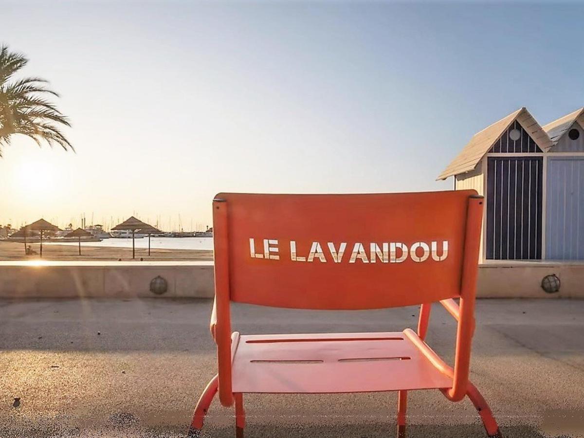 Charmant T2 Climatise Avec Grande Terrasse, Piscine Et Parking Privatif, Proche Plage Et Commerces. - Fr-1-251-441 Le Lavandou Exteriör bild